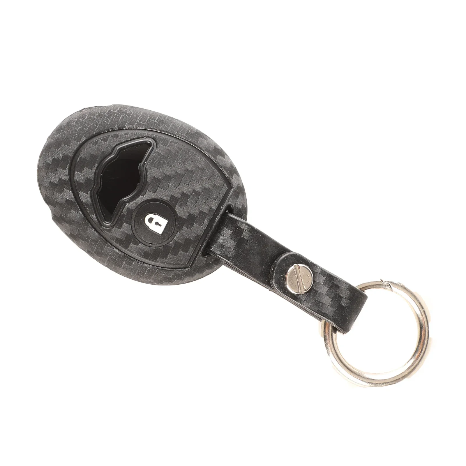 Suitable for BMW Mini One Cooper R50 R53 keyless protector accessories. Carbon fiber silicone car key case cover
Suitable for BMW Mini One Cooper R50 R53 keyless protector accessories. Carbon fiber silicone car key case cover