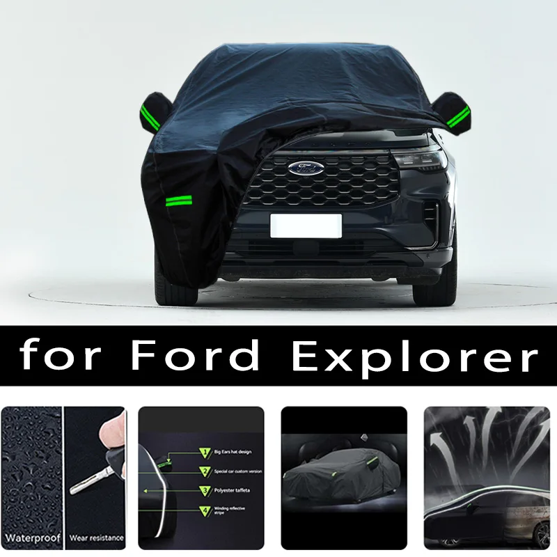 Наружная защита для автомобиля FORD Explorer, чехол для снега, Солнцезащитный водонепроницаемый пыленепроницаемый внешний автомобильный аксессуар
Наружная защита для автомобиля FORD Explorer, чехол для снега, Солнцезащитный водонепроницаемый пыленепроницаемый внешний автомобильный аксессуар