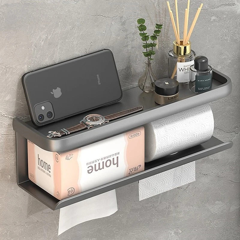 Wall Mount Bathroom Tissue Box Punch Free Toilet Paper Roll Holder Household Storage Rack
Wall Mount Bathroom Tissue Box Punch Free Toilet Paper Roll Holder Household Storage Rack