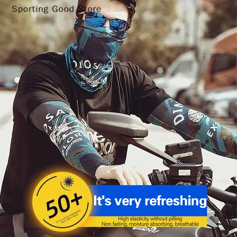 1 Pair Sun Arm Sleeves Breathable Friendly To Skin UV Proof Cycling Golf Cooling Sleeves Men Outdoor Arm Protectors
1 Pair Sun Arm Sleeves Breathable Friendly To Skin UV Proof Cycling Golf Cooling Sleeves Men Outdoor Arm Protectors