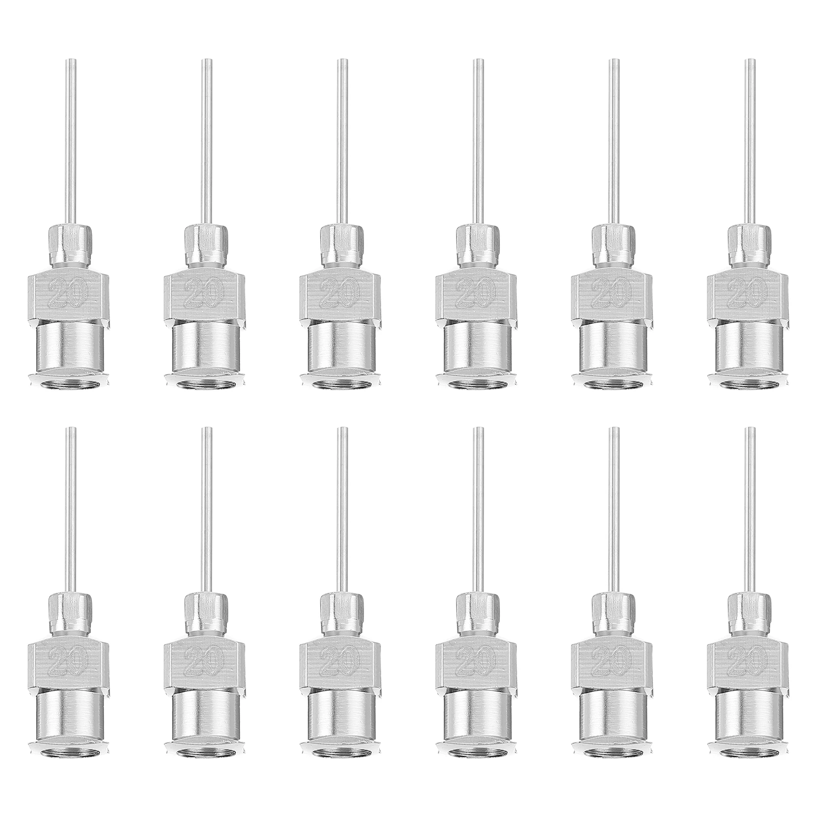 12 Pcs Stainless Steel Needle Needles for Injections Tips Large Bore Precision Slips Suite
12 Pcs Stainless Steel Needle Needles for Injections Tips Large Bore Precision Slips Suite