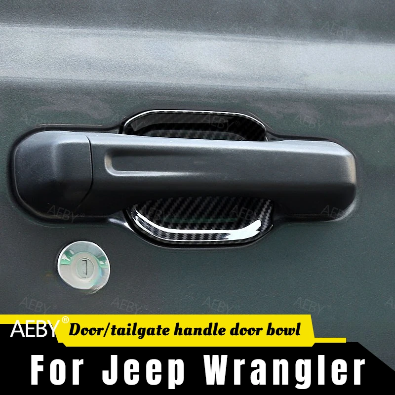 For Jeep Wrangler 2018-2024 Door handle bowl lid decoration,Car door handle door bowl anti-scratch protective cover,Accessories
For Jeep Wrangler 2018-2024 Door handle bowl lid decoration,Car door handle door bowl anti-scratch protective cover,Accessories