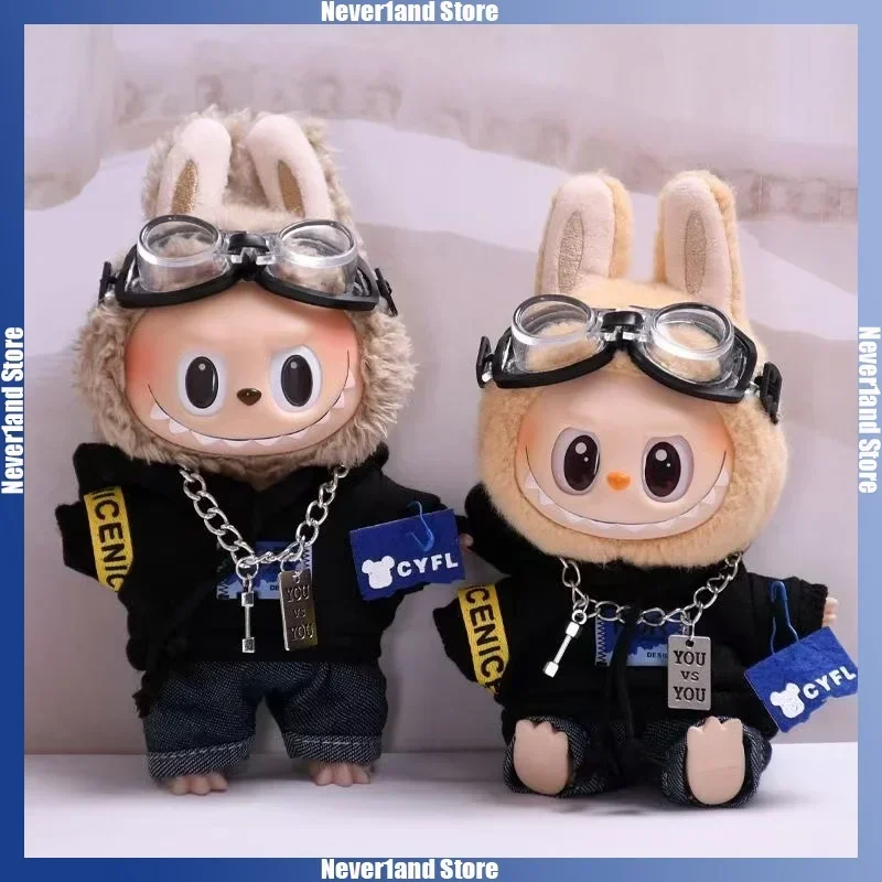 Fashion Overalls Labubu V1 V2 Dolls Clothing Accessories Kpop Idol Doll Clothes Set 12/15/17cm Plush Doll Universal
Fashion Overalls Labubu V1 V2 Dolls Clothing Accessories Kpop Idol Doll Clothes Set 12/15/17cm Plush Doll Universal