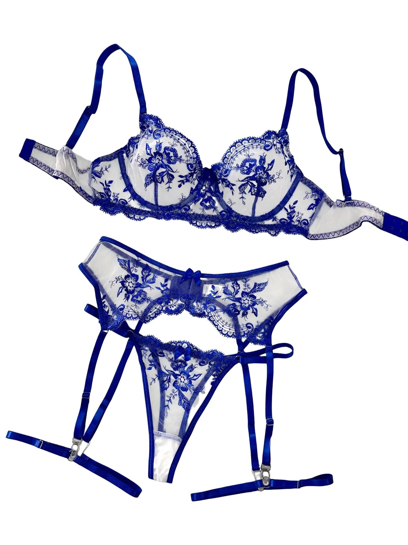 3Pcs Lace Sexy Embroidery Bra Set Girls Women Bralette Transparent Hollow Out Underwear Thong Bras Lingerie Panties Sets
3Pcs Lace Sexy Embroidery Bra Set Girls Women Bralette Transparent Hollow Out Underwear Thong Bras Lingerie Panties Sets