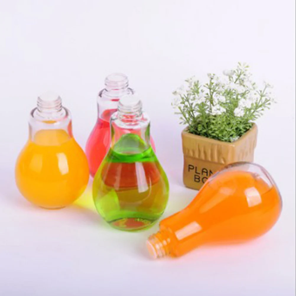 500ml Bulb Shaped Glass Bottle Colorful Juice Soda Water Lemon Tea Milk Party Entertaining Decorative Vase Bulb Glasses
500ml Bulb Shaped Glass Bottle Colorful Juice Soda Water Lemon Tea Milk Party Entertaining Decorative Vase Bulb Glasses