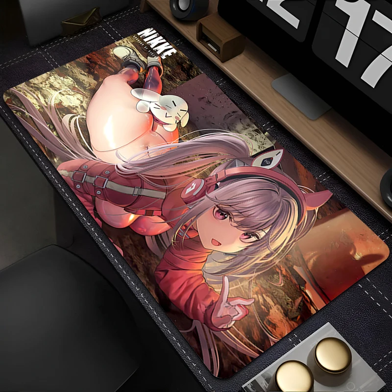 Mouse Pad PC Accessories Keyboard Pad Office Desk Mat Anti Slip Cartoon Anime Mousepad Natural Rubber Gaming NIKKE Extended Pad
Mouse Pad PC Accessories Keyboard Pad Office Desk Mat Anti Slip Cartoon Anime Mousepad Natural Rubber Gaming NIKKE Extended Pad