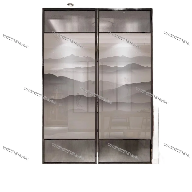 Glass Stainless Steel Screen Partition for Living Room Entrance Wall Barrier
Glass Stainless Steel Screen Partition for Living Room Entrance Wall Barrier