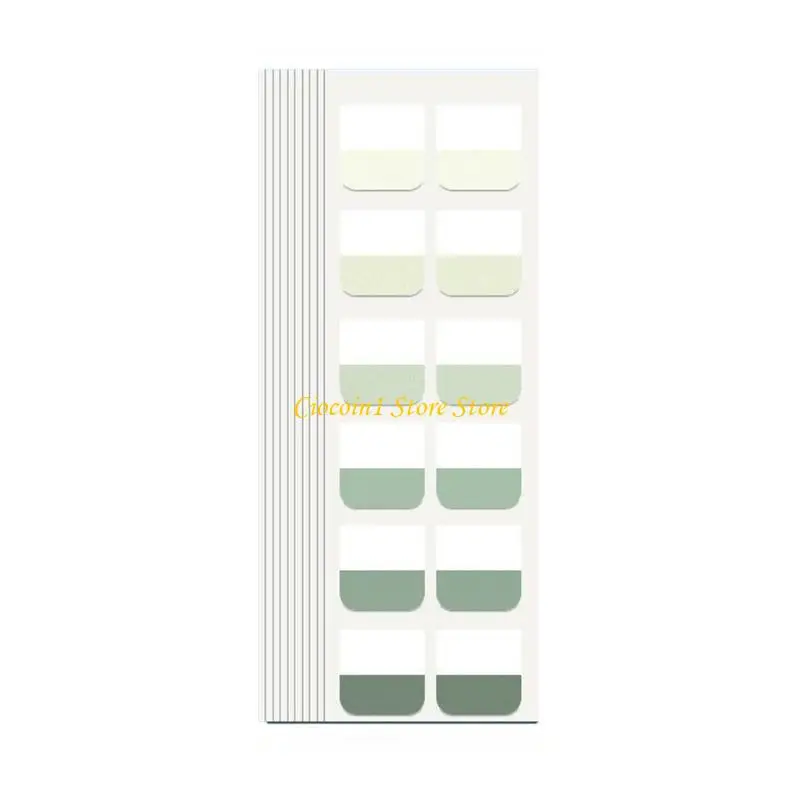 A3PC 60/120/240Pcs Adhesive PET Index Labels Reading Note Page Markers for Notebook
A3PC 60/120/240Pcs Adhesive PET Index Labels Reading Note Page Markers for Notebook
