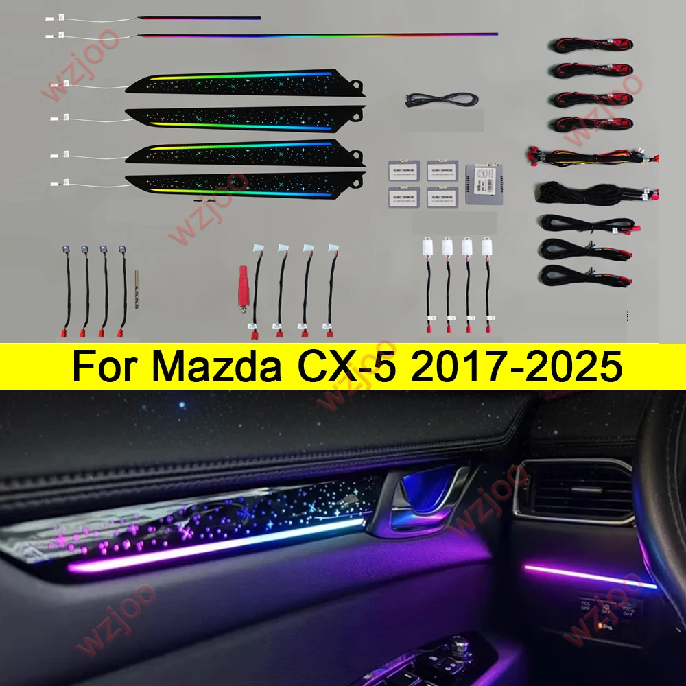 For mazda CX-5 2017-2025 CX-4 CX-30 Mazda 3 Axela Atenza Atmosphere Light Car Interior Atmosphere Light Decoration Accessories
For mazda CX-5 2017-2025 CX-4 CX-30 Mazda 3 Axela Atenza Atmosphere Light Car Interior Atmosphere Light Decoration Accessories