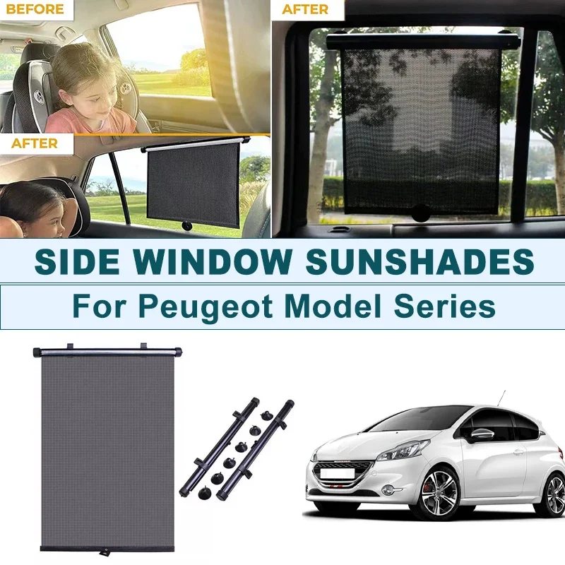 2Pcs UV Protection Retractable Car Side Window Sun Shade Roller Blinds For Peugeot 206 207 208 301 307 308 408 508 2008 3008
2Pcs UV Protection Retractable Car Side Window Sun Shade Roller Blinds For Peugeot 206 207 208 301 307 308 408 508 2008 3008