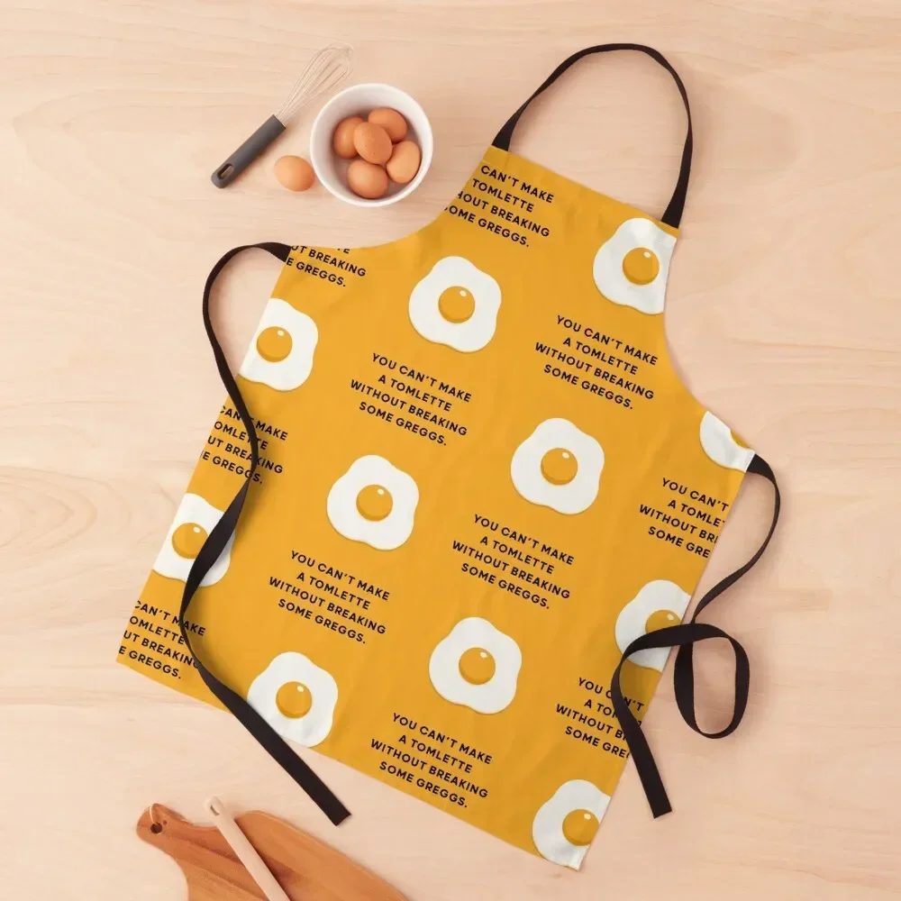 You Can't Make a Tomlette Without Breaking Some Greggs Apron Woman Work Kitchen For Men Apron
You Can't Make a Tomlette Without Breaking Some Greggs Apron Woman Work Kitchen For Men Apron