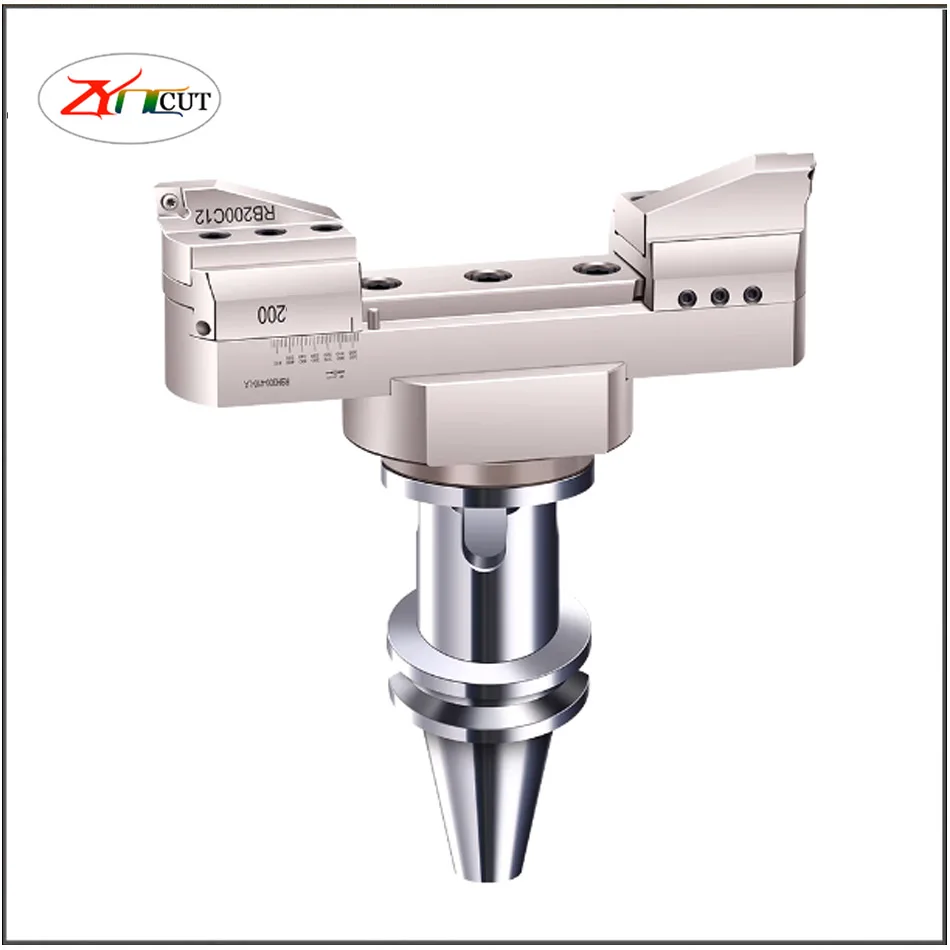 RBH 300 400 500 600-910mm CNC bridge type rough boring tool with adjustable large aperture and double-edged rough boring tool
RBH 300 400 500 600-910mm CNC bridge type rough boring tool with adjustable large aperture and double-edged rough boring tool