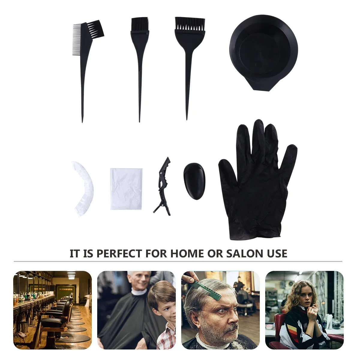 31Pcs Hair Dyeing Tool Kit Essential Hair Coloring Set for DIY Tint Mixing Home Salon Use Brushes Combs Gloves Bowls
31Pcs Hair Dyeing Tool Kit Essential Hair Coloring Set for DIY Tint Mixing Home Salon Use Brushes Combs Gloves Bowls