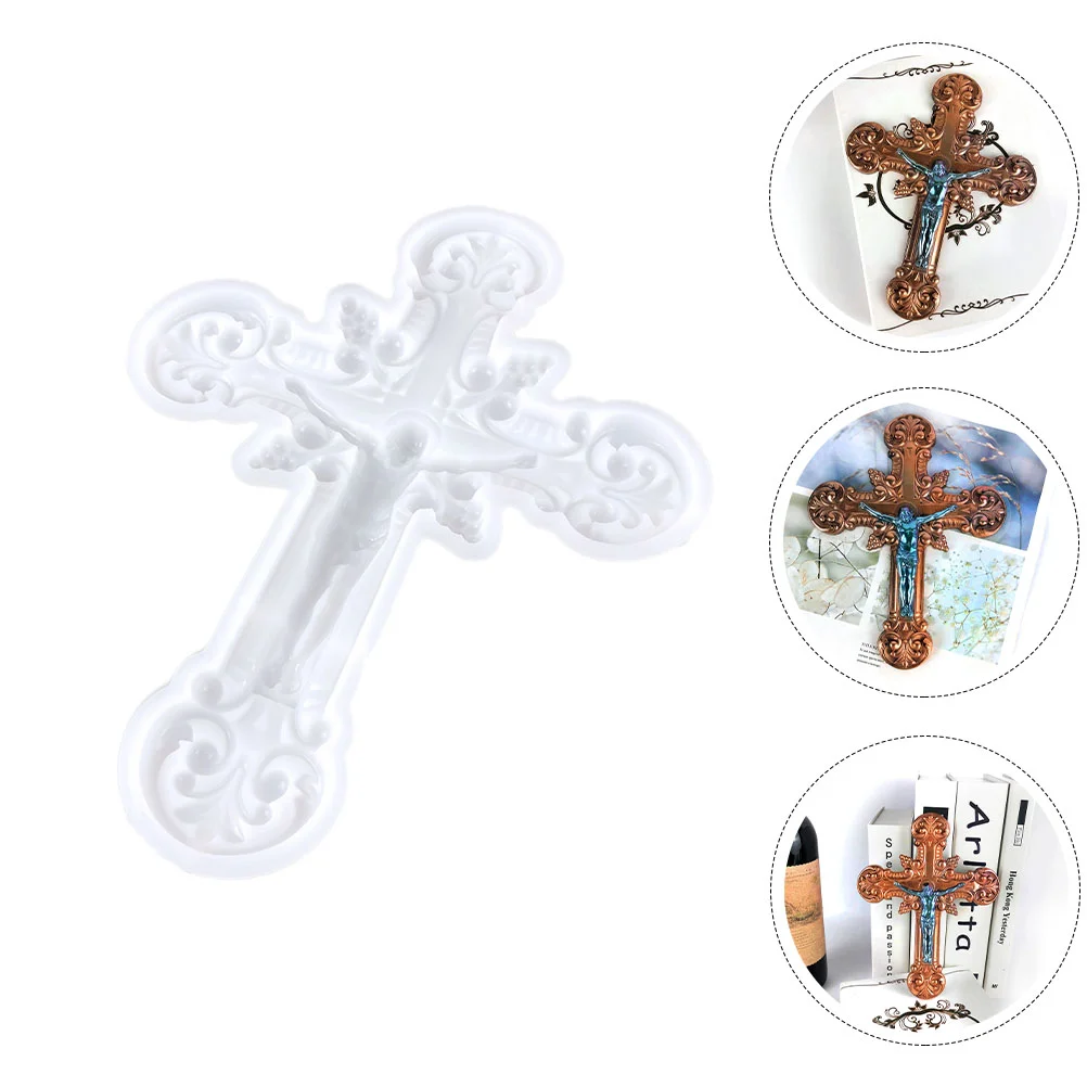 Cross Wall Hanging Mold Shaped Molds DIY Supplies Epoxy Silicone Jewelry Crafts Making Silica Gel Handicraft
Cross Wall Hanging Mold Shaped Molds DIY Supplies Epoxy Silicone Jewelry Crafts Making Silica Gel Handicraft