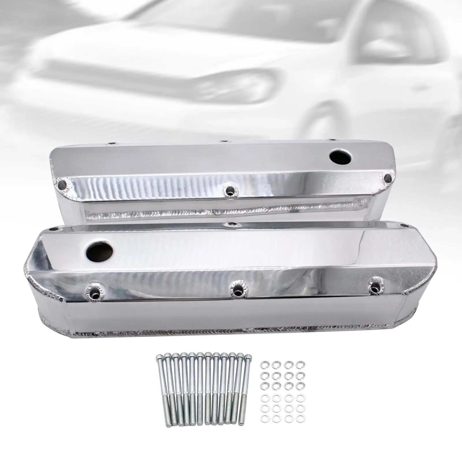 Тканевые высокие крышки клапанов с капотом с отверстием для Ford Sbf 289 302 351 Вт
Тканевые высокие крышки клапанов с капотом с отверстием для Ford Sbf 289 302 351 Вт