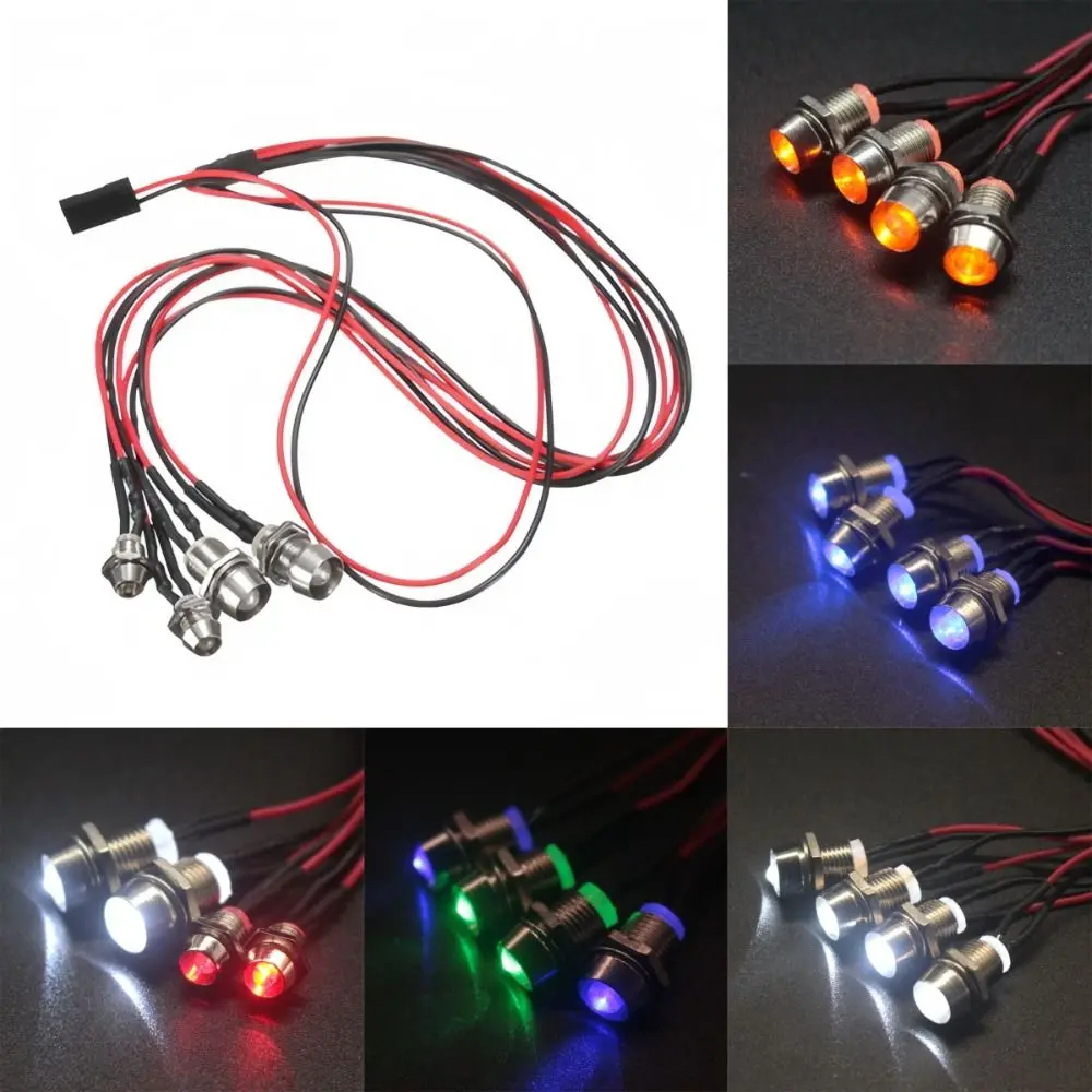 New 1/8 1/10 1/12 RC LED Light Kit Crawler Easy to Install Headlamps Drift Car RC Truck Headlight for HSP HPI MN99 MN90 Wltoys
New 1/8 1/10 1/12 RC LED Light Kit Crawler Easy to Install Headlamps Drift Car RC Truck Headlight for HSP HPI MN99 MN90 Wltoys