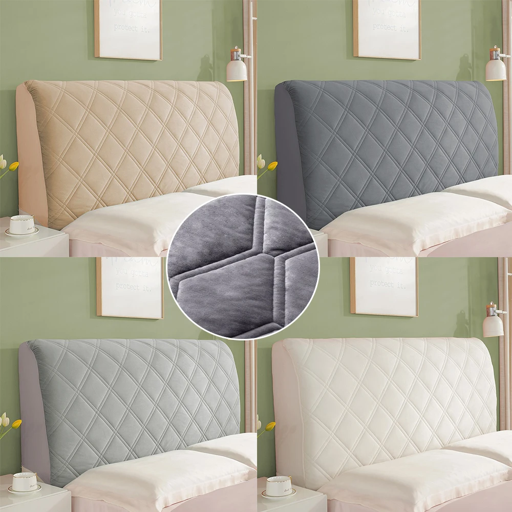 1pc Cotton Padded Thickened High-end Headboard Cover Wooden Bed Backrest Soft Bag Fully Wrapped Universal All Season Dust Cover
1pc Cotton Padded Thickened High-end Headboard Cover Wooden Bed Backrest Soft Bag Fully Wrapped Universal All Season Dust Cover