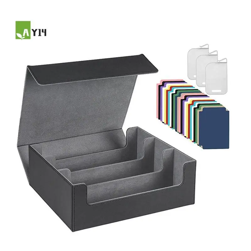 AY14 -Card Deck Case For Trading Cards 1800+, Card Storage Box, Magnetic Closure Storage Box Game Cards Box
AY14 -Card Deck Case For Trading Cards 1800+, Card Storage Box, Magnetic Closure Storage Box Game Cards Box