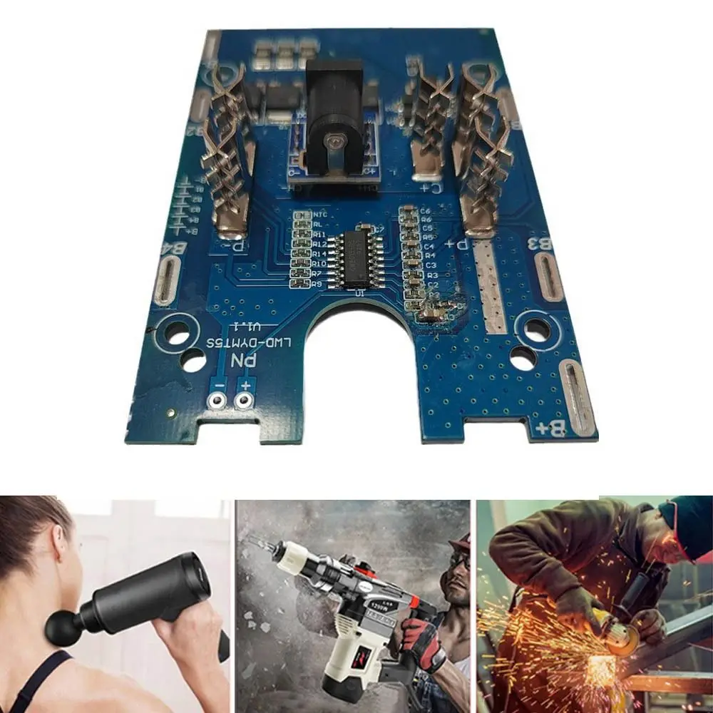 New PCB Charging Drill Protection Board 4S MOS Battery Charging Protection Board 21V Protection Circuit Board Electric tool
New PCB Charging Drill Protection Board 4S MOS Battery Charging Protection Board 21V Protection Circuit Board Electric tool
