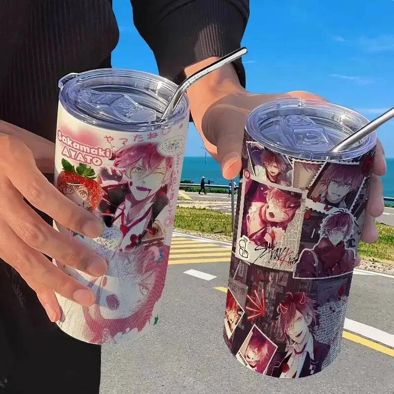 Anime Game DIABOLIK LOVERS Acg Sakamaki Ayato 420Ml Cartoon Animation Thermos Coffee Cups Portable Water Cup
Anime Game DIABOLIK LOVERS Acg Sakamaki Ayato 420Ml Cartoon Animation Thermos Coffee Cups Portable Water Cup