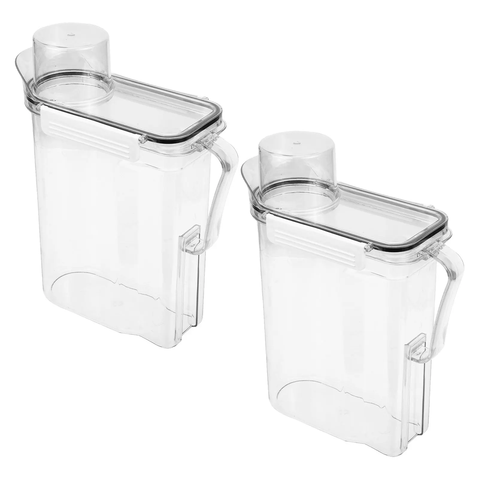 2Pcs Laundry Powder Storage Bin Large Capacity Transparent Airtight Detergent Container with Handle for Bathroom Laundry Room
2Pcs Laundry Powder Storage Bin Large Capacity Transparent Airtight Detergent Container with Handle for Bathroom Laundry Room