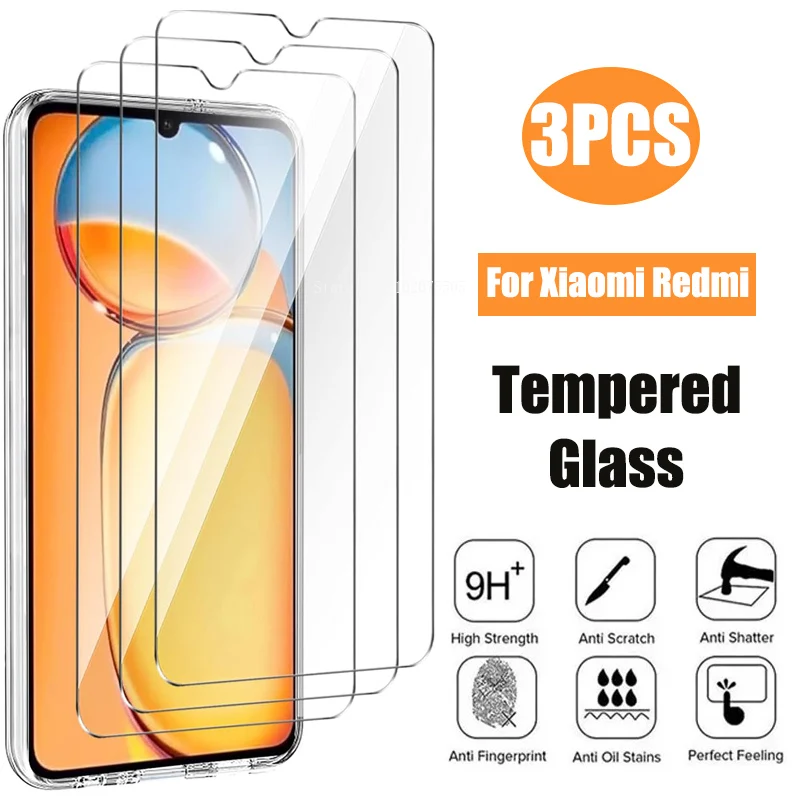 3Pcs Protective Glass For Xiaomi Redmi 12 12C 13C 10C 10A Screen Protector For Redmi Note 13 12 11 10 Pro 5G 10S 11S 10T glass
3Pcs Protective Glass For Xiaomi Redmi 12 12C 13C 10C 10A Screen Protector For Redmi Note 13 12 11 10 Pro 5G 10S 11S 10T glass