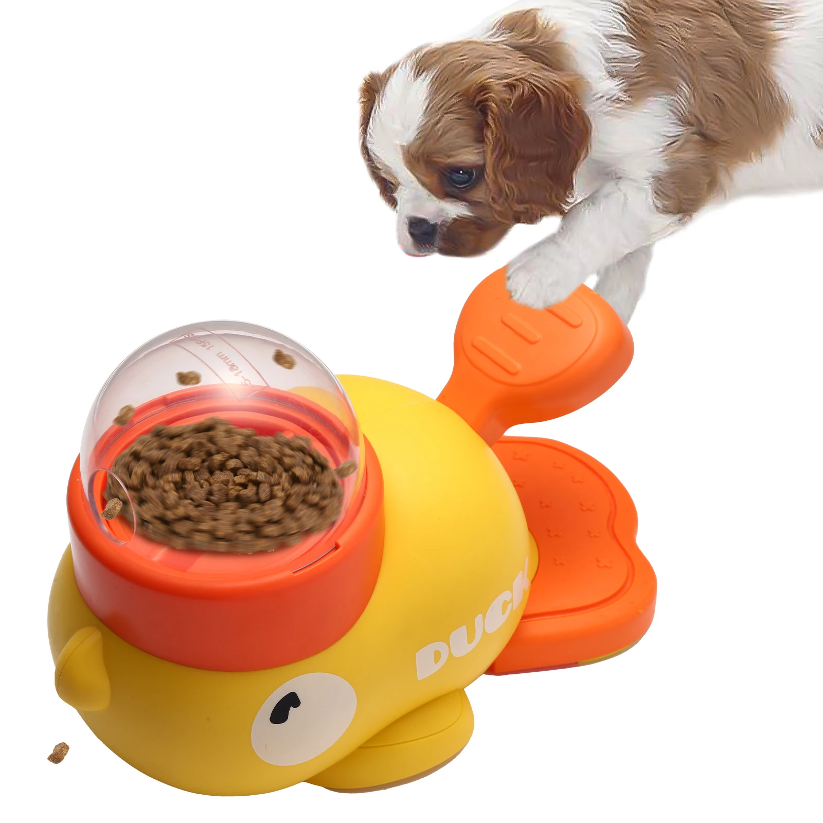 2025 New Product Yellow Duck Pet Feeding Device Cat Dog Interactive Toy Trainer Automatic Feeding Device
2025 New Product Yellow Duck Pet Feeding Device Cat Dog Interactive Toy Trainer Automatic Feeding Device