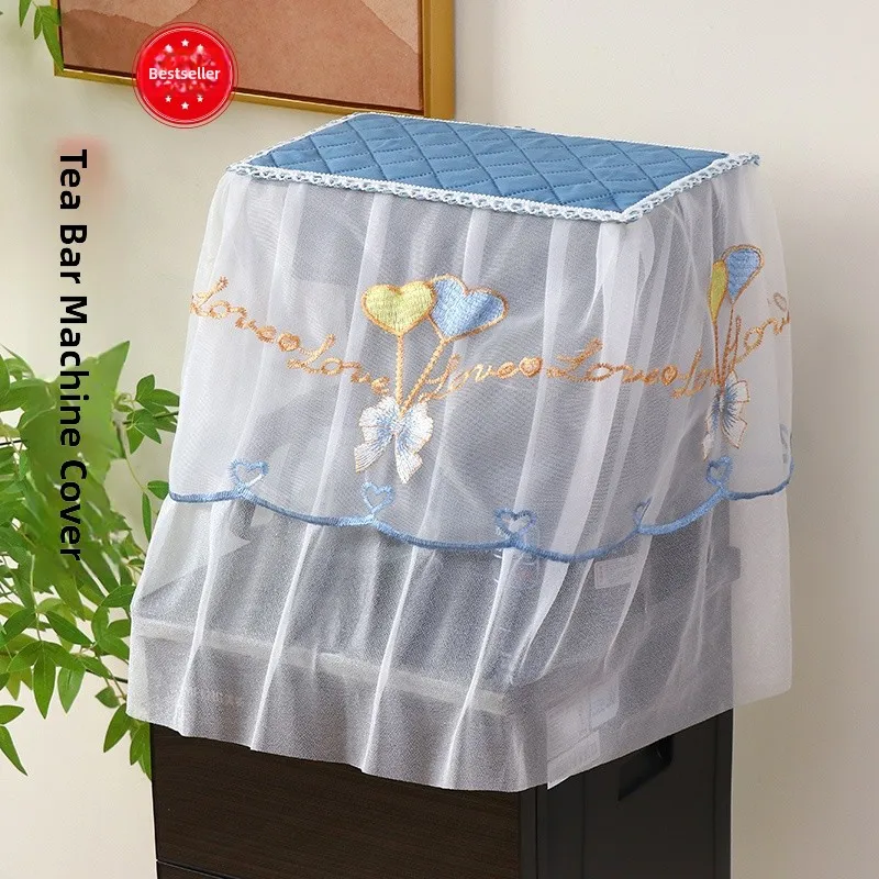 Square Universal Tea Bar Machine Dust Cover Cloth Artistic Water Dispenser Top Sun Protection Cover Bucket Cover Lace Material
Square Universal Tea Bar Machine Dust Cover Cloth Artistic Water Dispenser Top Sun Protection Cover Bucket Cover Lace Material