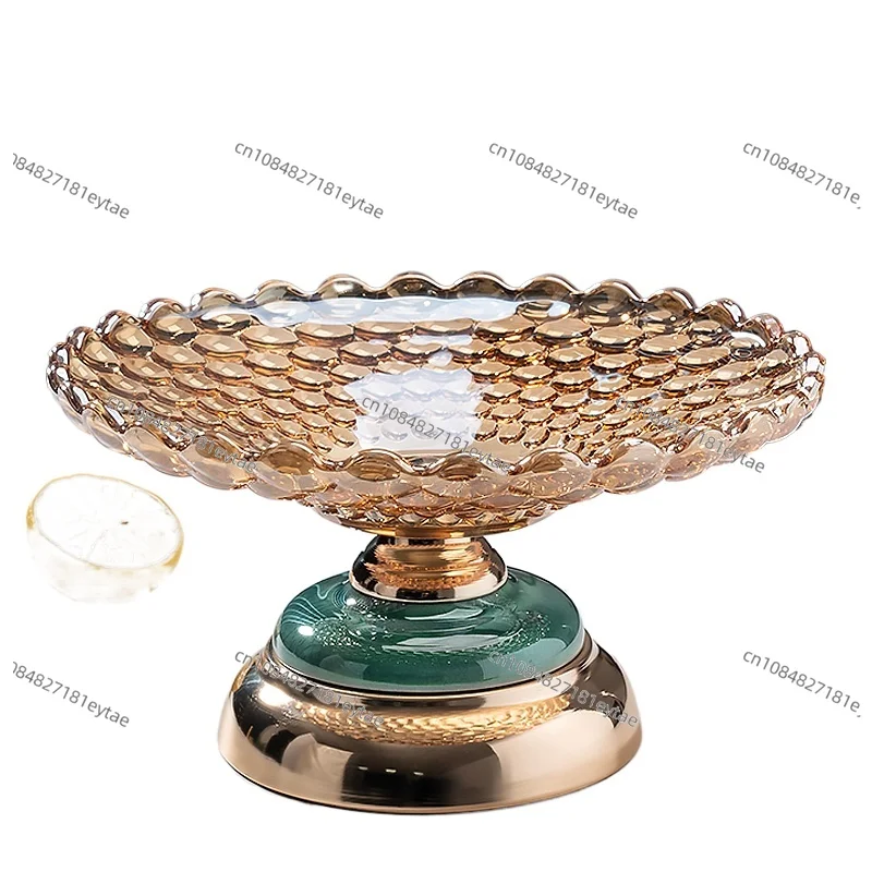 Exquisite Crystal Glass Fruit Plate, Household Candy Tray for Living Room Coffee Table & Front Desk Decor
Exquisite Crystal Glass Fruit Plate, Household Candy Tray for Living Room Coffee Table & Front Desk Decor