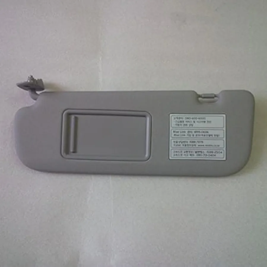 Sell by Hyundai Motors OEM Genuine 852103X200TX Gray Driver Left Inside Sun Visor Sunroof type 1-pc For 2011~2014 Hyundai Elant
Sell by Hyundai Motors OEM Genuine 852103X200TX Gray Driver Left Inside Sun Visor Sunroof type 1-pc For 2011~2014 Hyundai Elant