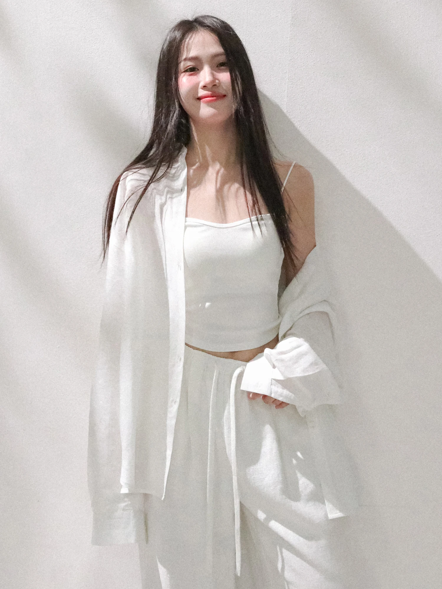 Niko Soul Korean Minimalist White Linen Women's Long Sleeve Loose High-End Feeling Shirt Upper Body Set Elegant Style Casual ...
Niko Soul Korean Minimalist White Linen Women's Long Sleeve Loose High-End Feeling Shirt Upper Body Set Elegant Style Casual ...