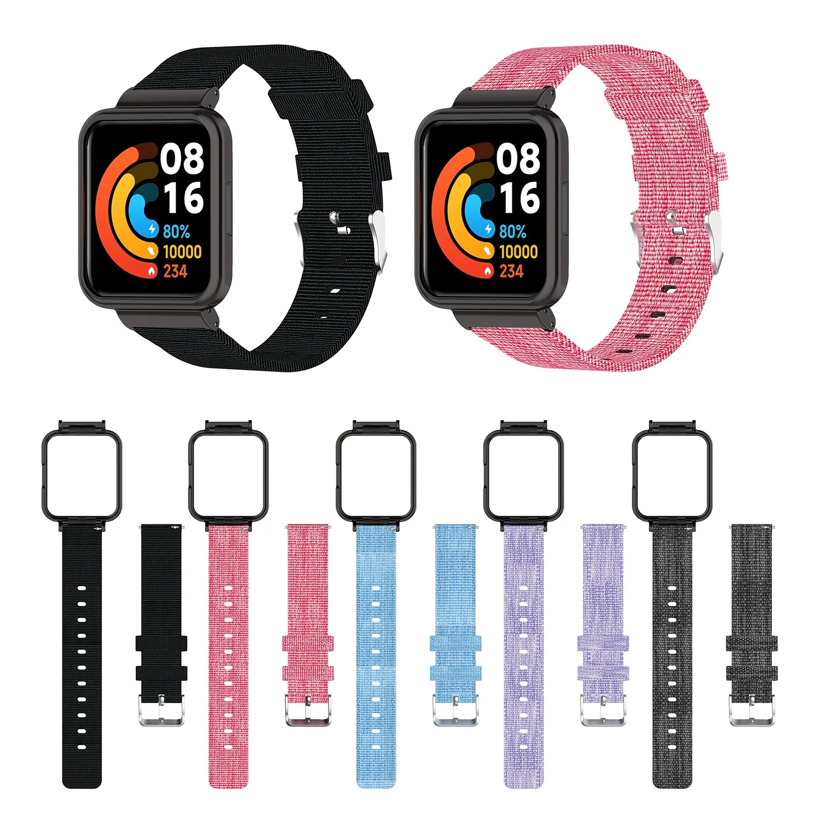 Браслет совместимый с Redmi Watch 2 Lite, Холщовый сменный ремешок для смарт-часов для женщин и мужчин, модные аксессуары
Браслет совместимый с Redmi Watch 2 Lite, Холщовый сменный ремешок для смарт-часов для женщин и мужчин, модные аксессуары