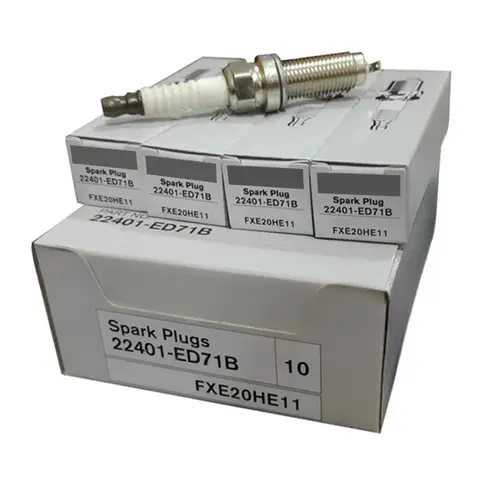 4pcs Iridium 22401-ED71B Spark Plug fit for Nissan JUKE VERSA CUBE MICRA TIIDA X-TRAIL SENTRA NOTE QASHQAI FXE20HE11 22401ED71B