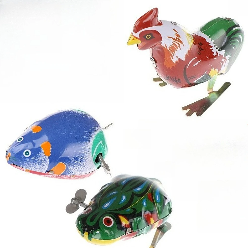 Новая классическая детская заводная игрушка: прыгающая железная лягушка, мышь, петух, фигурка-игрушка, классическая детская игрушка
Новая классическая детская заводная игрушка: прыгающая железная лягушка, мышь, петух, фигурка-игрушка, классическая детская игрушка