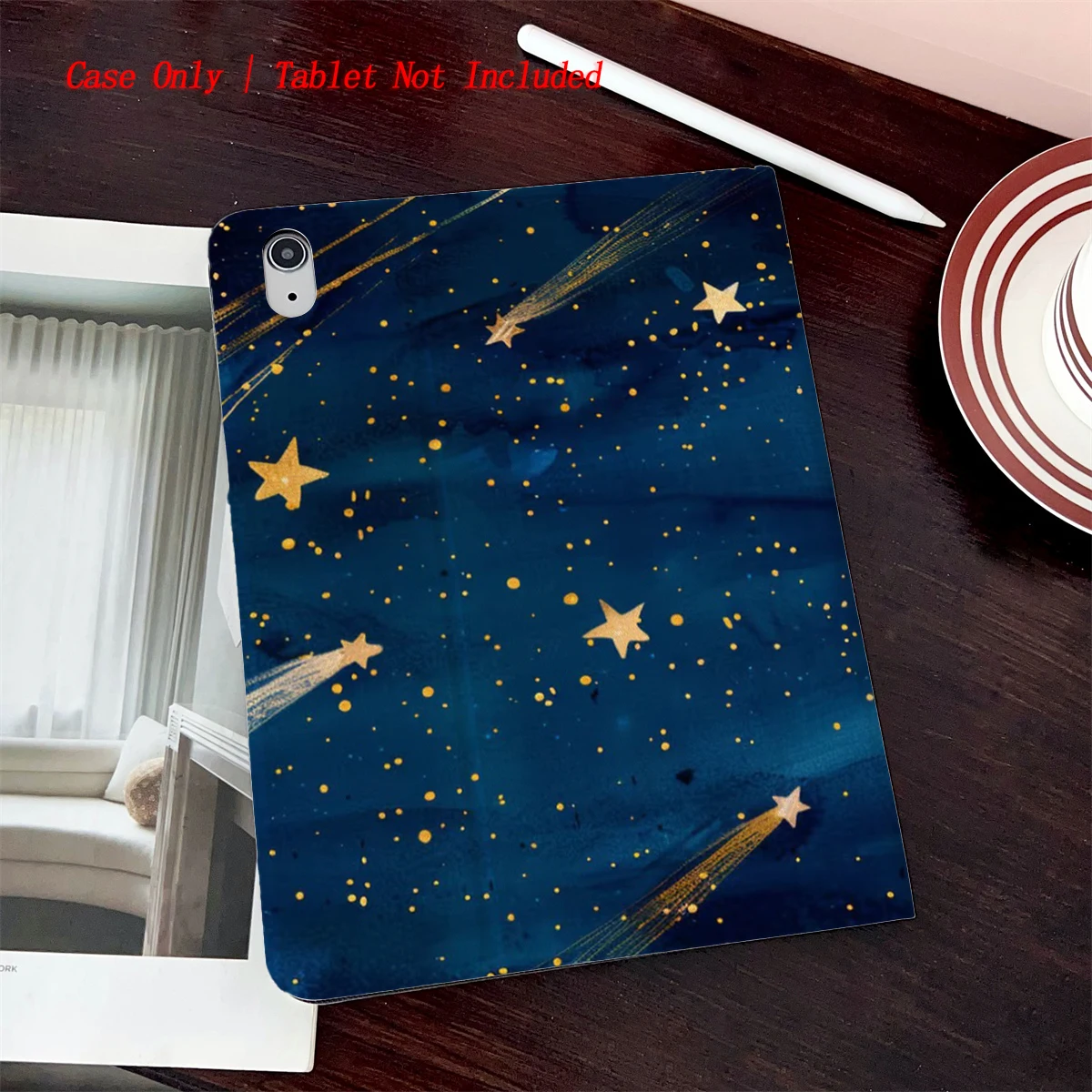 8. Чехол для iPad с принтом в свежем стиле, 360° ° Вращающаяся подставка и слот для ручки, стиль книги, автоматический режим сна/пробуждения, совместим с различными Apple iPad
8. Чехол для iPad с принтом в свежем стиле, 360° ° Вращающаяся подставка и слот для ручки, стиль книги, автоматический режим сна/пробуждения, совместим с различными Apple iPad