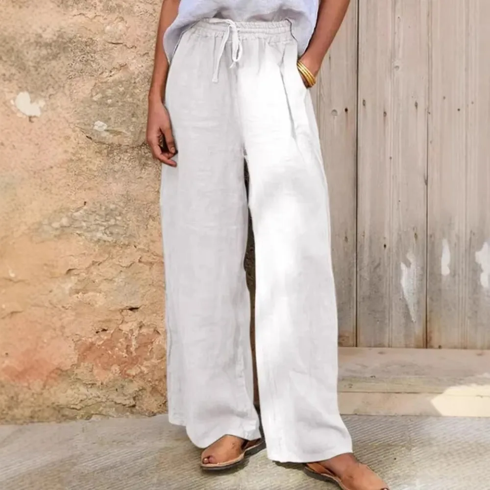 Latin Dance Pants Women Solid Cotton Linen Drawstring Loose Trousers Casual Bottom For Modern Dance Training Daily Street Outfit
Latin Dance Pants Women Solid Cotton Linen Drawstring Loose Trousers Casual Bottom For Modern Dance Training Daily Street Outfit