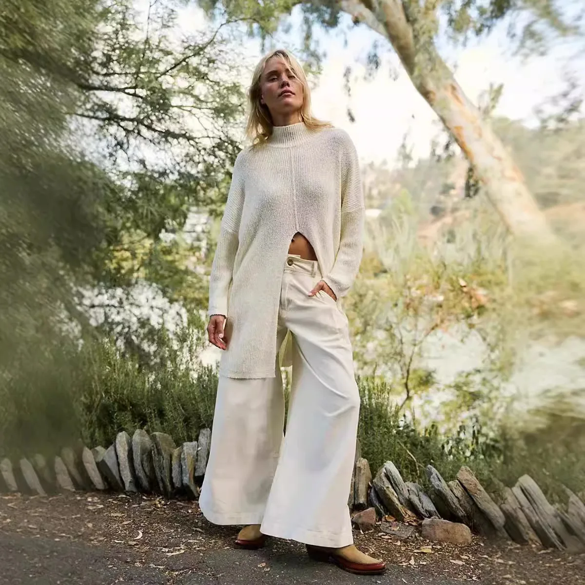 2024 Autumn/Winter Temu New Solid Color Street Fashion Medium To Long Split Dress
2024 Autumn/Winter Temu New Solid Color Street Fashion Medium To Long Split Dress