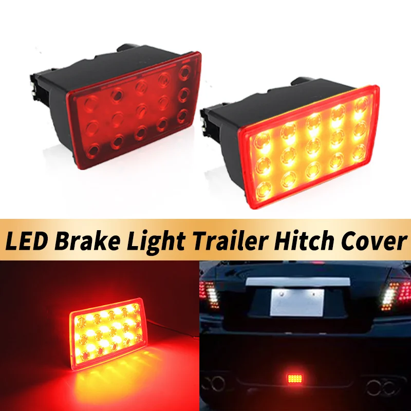 1PC LED 4rd Stop Brake Light Trailer Hitch Cover Canbus For Subaru WRX STi XV Crosstrek Impreza OEM: 84913FG420 Car Accessories
1PC LED 4rd Stop Brake Light Trailer Hitch Cover Canbus For Subaru WRX STi XV Crosstrek Impreza OEM: 84913FG420 Car Accessories