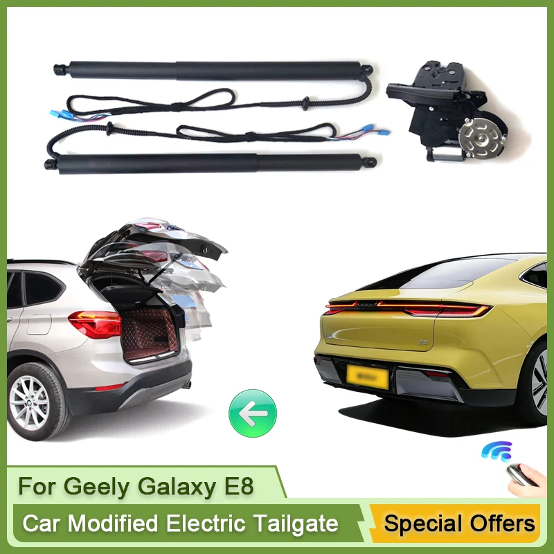 Для Geely Galaxy E8 2024, автомобильная электрическая задняя дверь, задняя дверь, стойка, автомобильная мощность, система подъема задней двери, комплект для багажника
Для Geely Galaxy E8 2024, автомобильная электрическая задняя дверь, задняя дверь, стойка, автомобильная мощность, система подъема задней двери, комплект для багажника