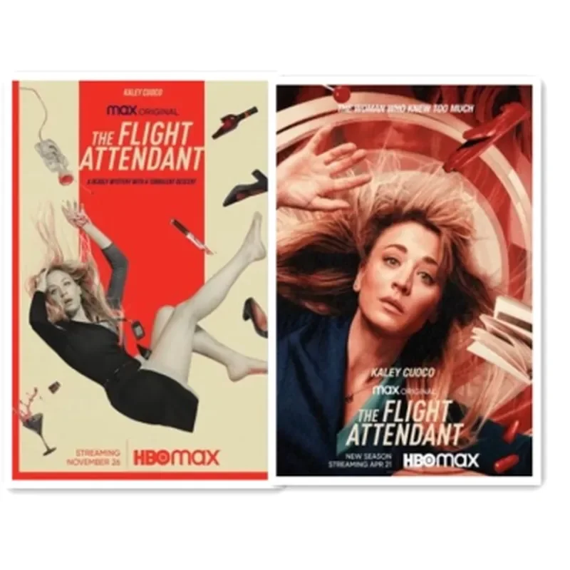 BD Blu-ray American TV Series Flight Attendant Crisis Seasons 1–2 The Flight Attendant 4-Disc Box
BD Blu-ray American TV Series Flight Attendant Crisis Seasons 1–2 The Flight Attendant 4-Disc Box
