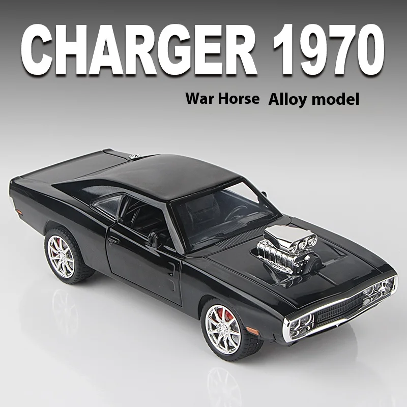 1:24 Challenger 1970 Simulation Alloy Sports Car Model Sound Light Pull Back Luxury Car Toy Gift Ornaments
1:24 Challenger 1970 Simulation Alloy Sports Car Model Sound Light Pull Back Luxury Car Toy Gift Ornaments