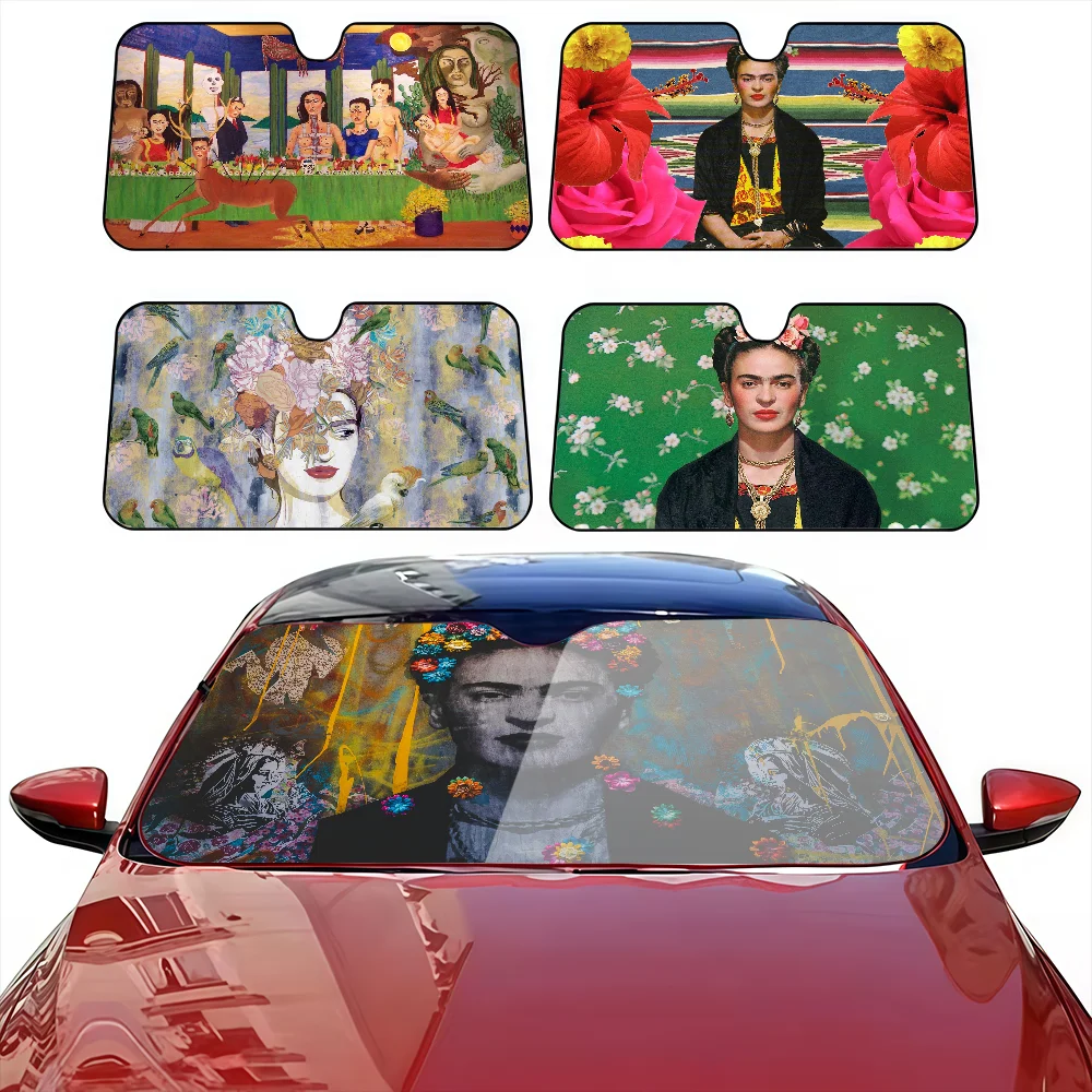 Art F-Frida-Painter-K-Kahlo Solar Protection Windshield Sunshade Cover Sun Shade Auto Sun Visor Car Covers
Art F-Frida-Painter-K-Kahlo Solar Protection Windshield Sunshade Cover Sun Shade Auto Sun Visor Car Covers