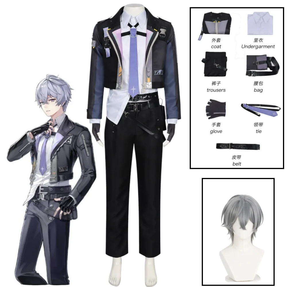 Neverness to Everness Zero Cosplay Costume Zero Top Shirt Pants Gloves Tie Belt Uniform Role Play Zero Suits
Neverness to Everness Zero Cosplay Costume Zero Top Shirt Pants Gloves Tie Belt Uniform Role Play Zero Suits