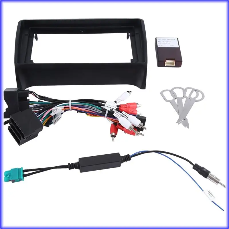 A82E-Car Radio Fascias Frame For TT MK2 2006-2014 2 Din 9 Inch Stereo Panel Wiring Harness Power Cable Adapter Canbus Parts
A82E-Car Radio Fascias Frame For TT MK2 2006-2014 2 Din 9 Inch Stereo Panel Wiring Harness Power Cable Adapter Canbus Parts