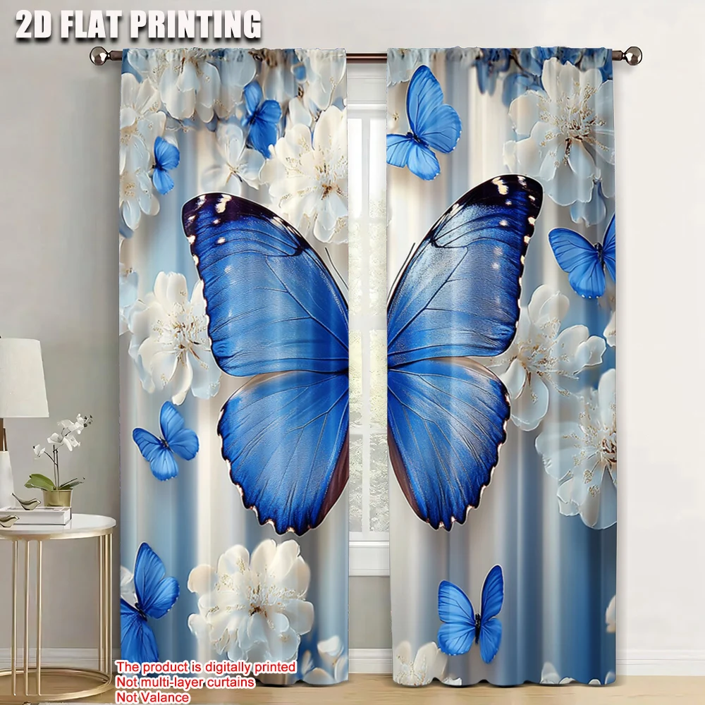 2pc, Party Curtain butterfly Versatile Polyester Fabric,Without Electricity Holiday Decorations Use for Holiday Parties, Home
2pc, Party Curtain butterfly Versatile Polyester Fabric,Without Electricity Holiday Decorations Use for Holiday Parties, Home