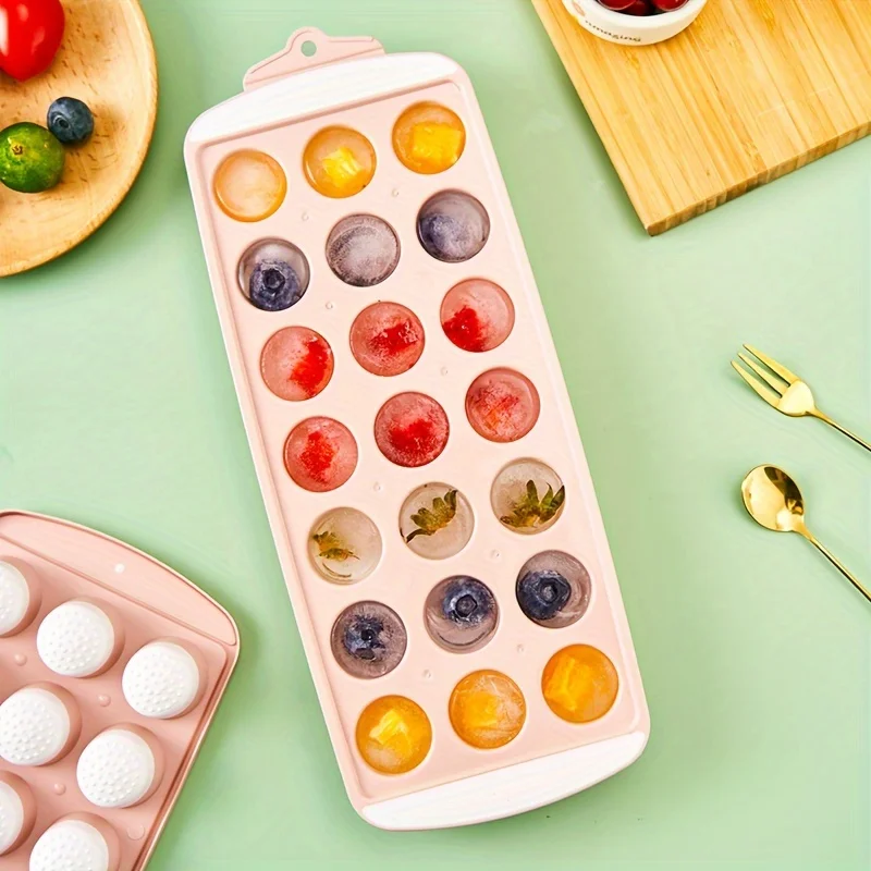 1pc Convenient and User-friendly Silicone Ice Cube Mold Tray - Multifunctional Chocolate, Candy, Pudding, Jelly, and Whiskey Mol
1pc Convenient and User-friendly Silicone Ice Cube Mold Tray - Multifunctional Chocolate, Candy, Pudding, Jelly, and Whiskey Mol