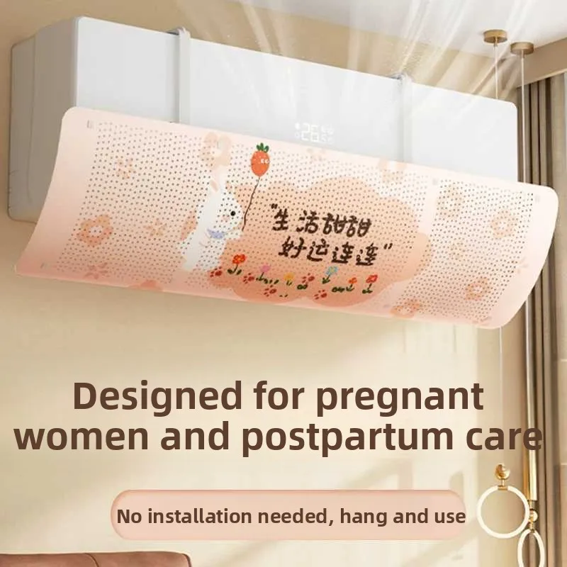 Universal Hanging Wind Direction Board Maternity Room Air Conditioner Wind Shield No Drilling Required Easy Install Dust Cover
Universal Hanging Wind Direction Board Maternity Room Air Conditioner Wind Shield No Drilling Required Easy Install Dust Cover