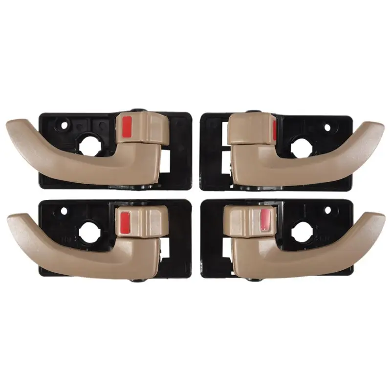 Reliable 4PCS Car Interior Door Handle Left Right Inside Door Handle Replacement Set For Tucson 2005-2009 Beige
Reliable 4PCS Car Interior Door Handle Left Right Inside Door Handle Replacement Set For Tucson 2005-2009 Beige