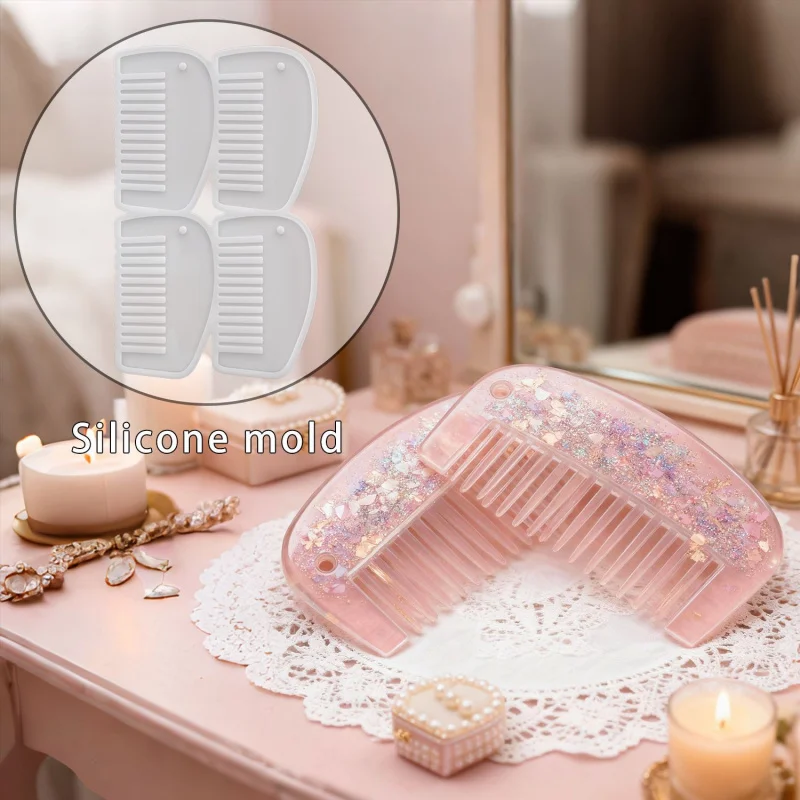 Полноценная перфорированная расческа «сделай сам», эпоксидная форма, расческа, кристаллическая силиконовая форма ручной работы
Полноценная перфорированная расческа «сделай сам», эпоксидная форма, расческа, кристаллическая силиконовая форма ручной работы