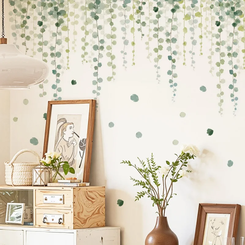 Vine Background Wall Plant Decoration Sticker Bedroom Sofa Wall Self-Adhesive Removable Wallpaper
Vine Background Wall Plant Decoration Sticker Bedroom Sofa Wall Self-Adhesive Removable Wallpaper